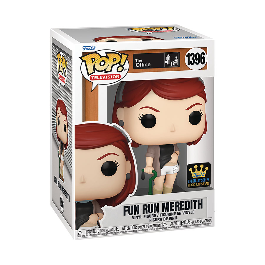 POP Television The Office Fun Run Meredith Vinyl Figure