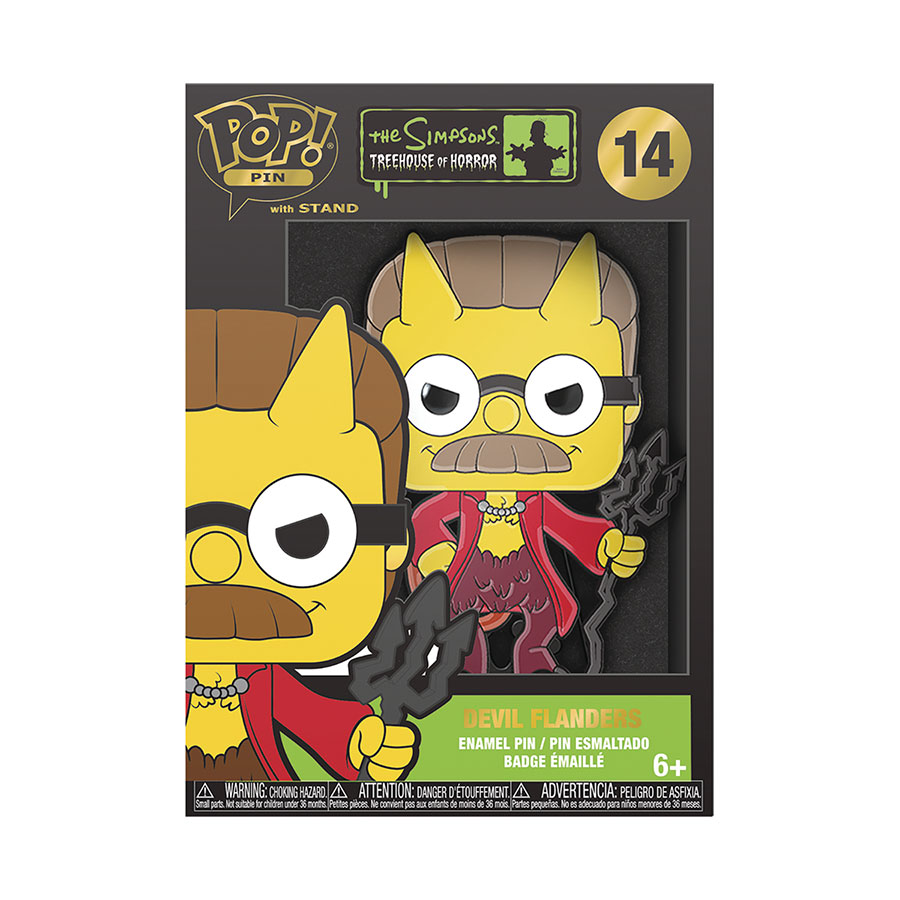 Loungefly x Funko POP Pin Simpsons Horror - Devil Flanders