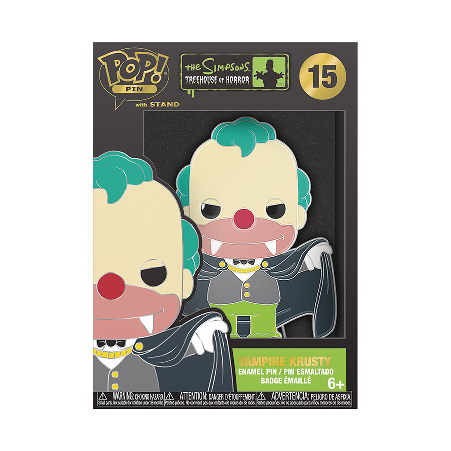 Loungefly x Funko POP Pin Simpsons Horror - Vampire Krusty