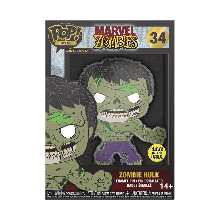 Loungefly x Funko POP Pin Marvel Zombies - Hulk
