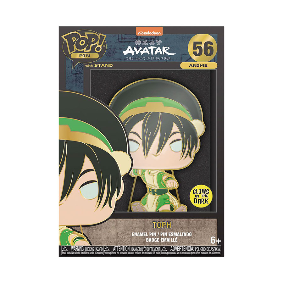 Loungefly x Funko POP Pin Nickelodeon Avatar The Last Airbender - Toph