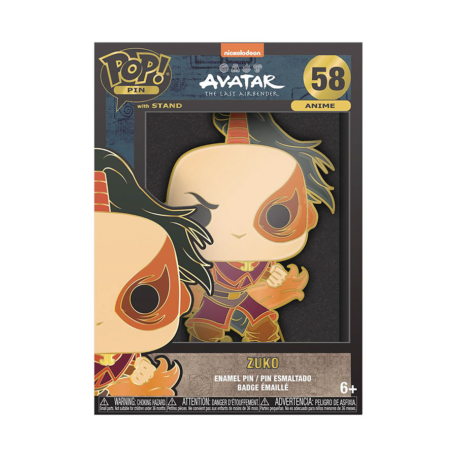 Loungefly x Funko POP Pin Nickelodeon Avatar The Last Airbender - Zuko