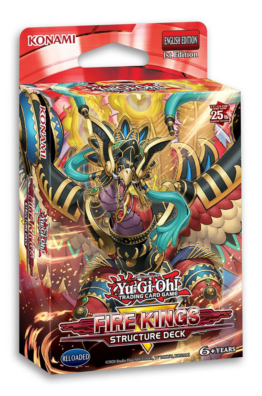 Yu-Gi-Oh Revamped Fire Kings Structure Deck Display (8-Count)