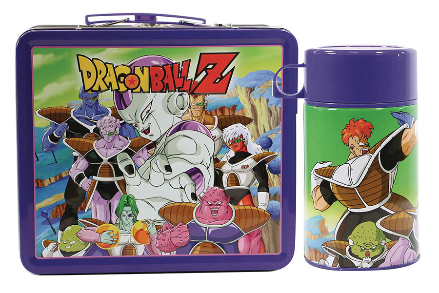 Tin Titans Dragon Ball Z Frieza Saga Previews Exclusive Lunch Box With Beverage Container