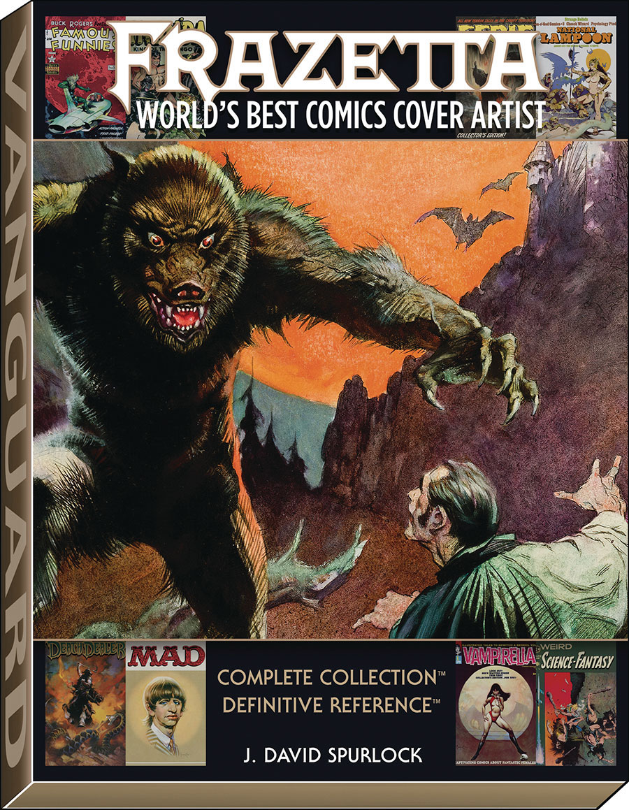 Frazetta Worlds Best Comics Cover Artist HC Regular Edition