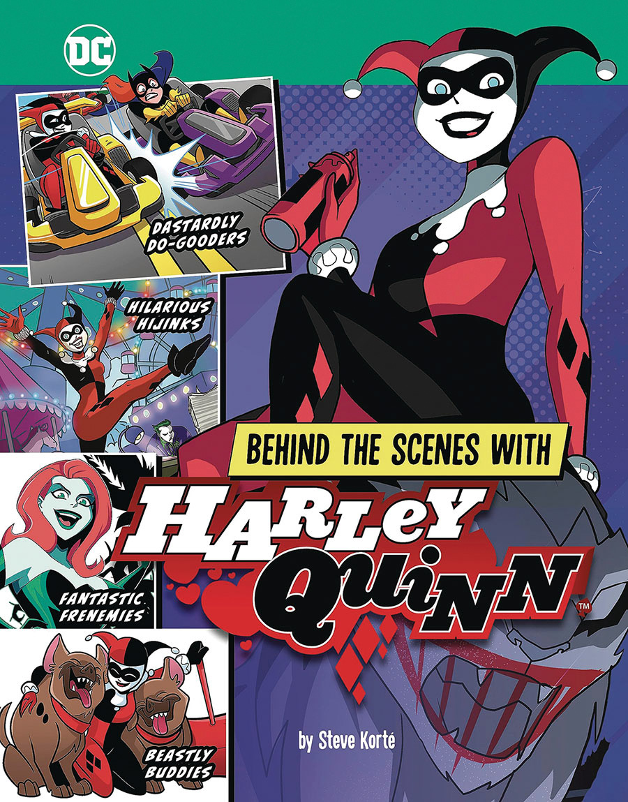 Behind The Scenes With Harley Quinn SC