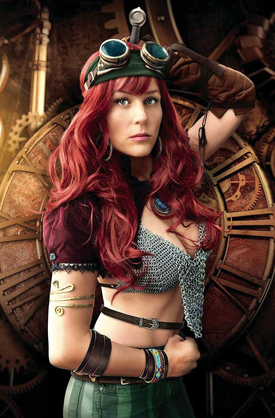 Legenderry Red Sonja (One Shot) #1 Cover G Incentive Shannon Kingston Cosplay Photo Virgin Cover
