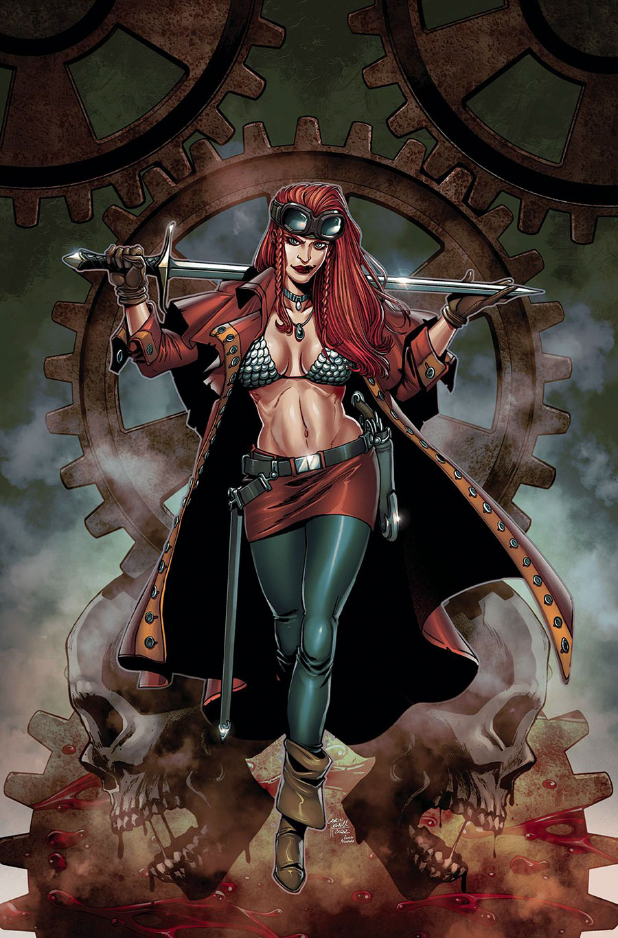Legenderry Red Sonja (One Shot) #1 Cover H Incentive Corin Howell Virgin Cover