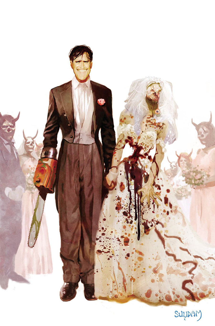 Army Of Darkness Forever #3 Cover G Incentive Arthur Suydam Virgin Cover