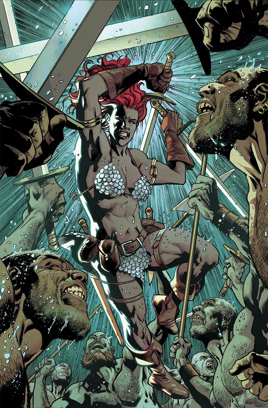 Red Sonja Vol 10 #6 Cover J Incentive Bryan Hitch Virgin Cover