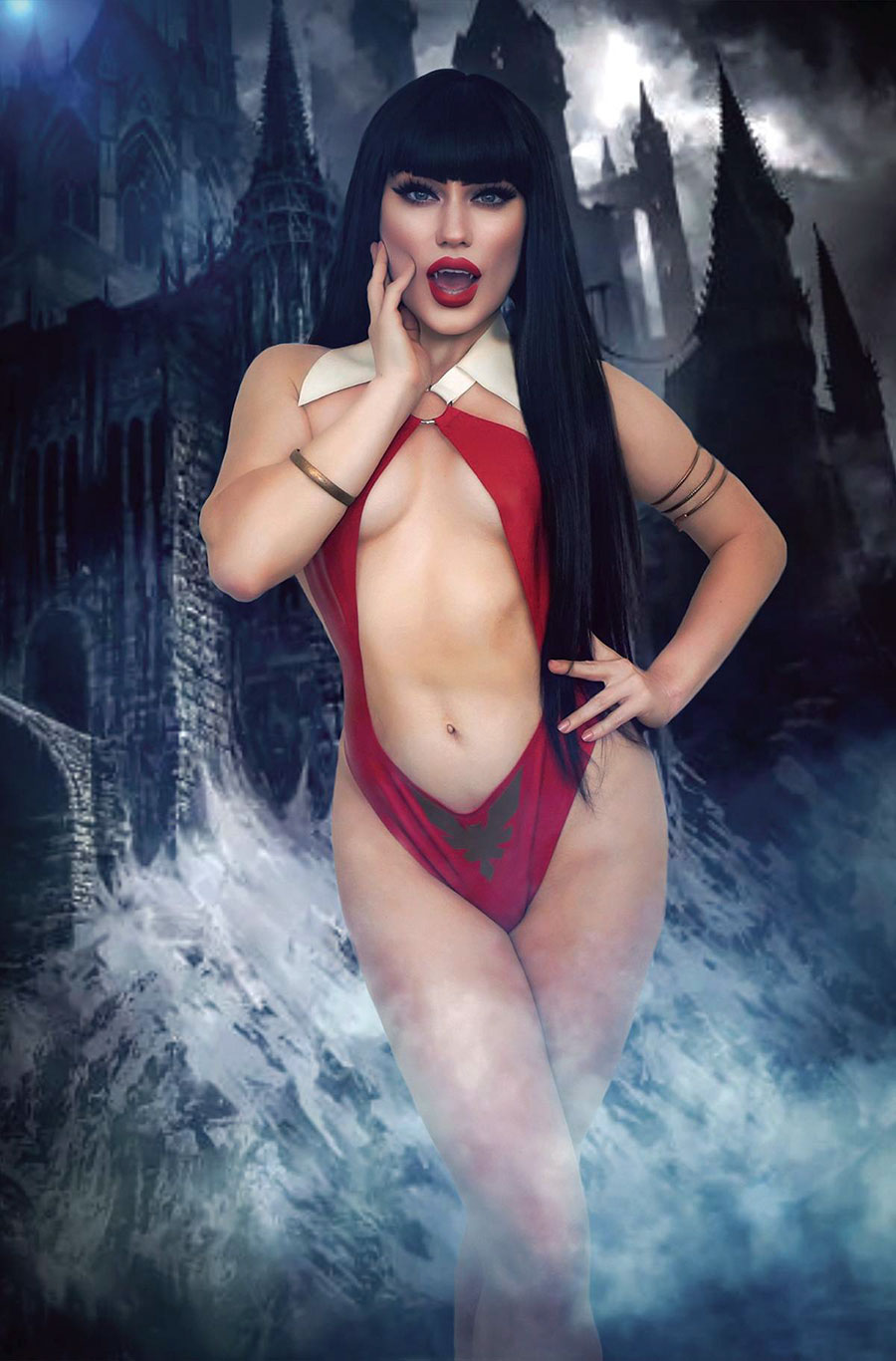 Vampirella Dracula Rage #5 Cover H Incentive Rachel Hollon Cosplay Photo Virgin Cover