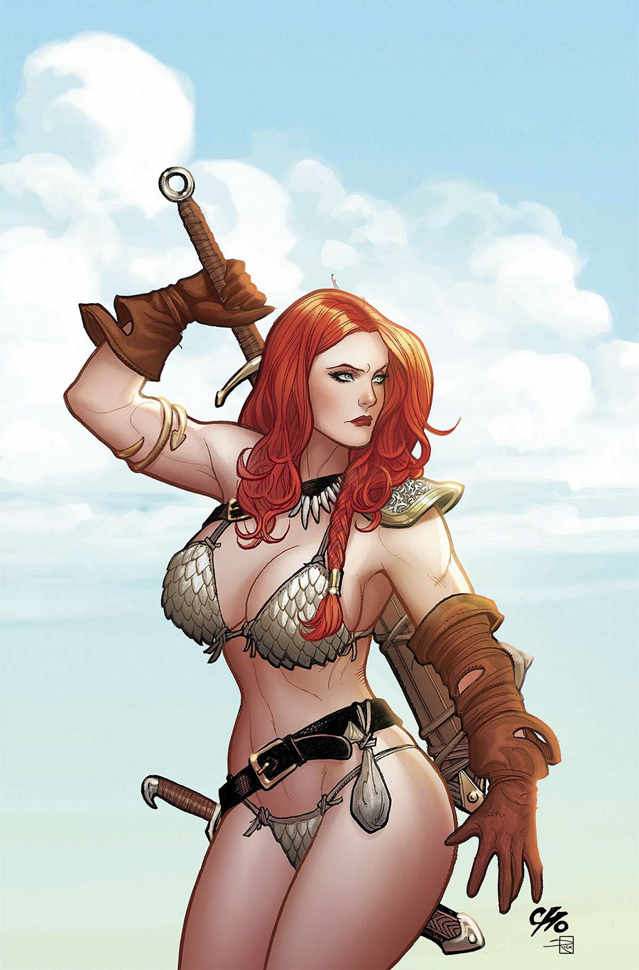 Savage Red Sonja #2 Cover K Limited Edition Frank Cho Virgin Cover