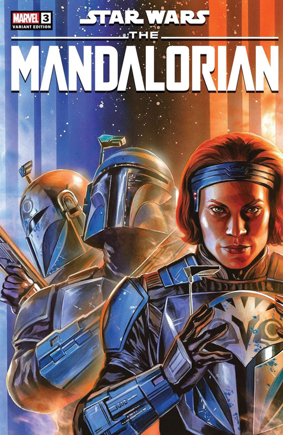 Star Wars The Mandalorian Season 2 #3 Cover E DF Comicxposure Exclusive Felipe Massafera Variant Cover