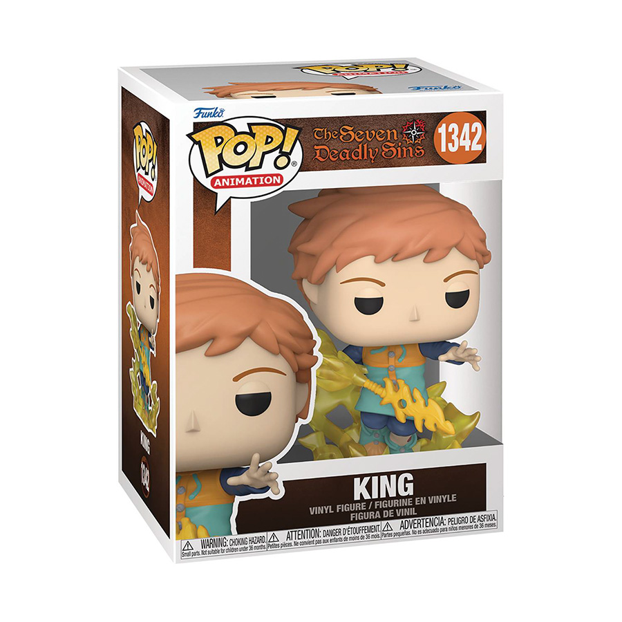 POP Animation Seven Deadly Sins King Vinyl Figure