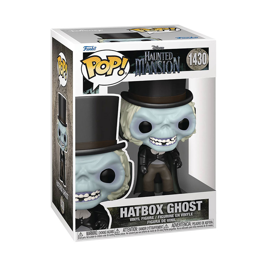 POP Disney Haunted Mansion Hatbox Ghost Vinyl Figure
