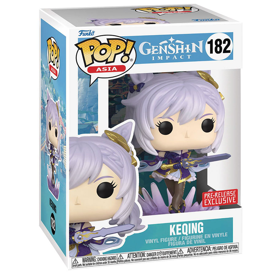POP Games Genshin Impact Series 2 Keqing Vinyl Figure