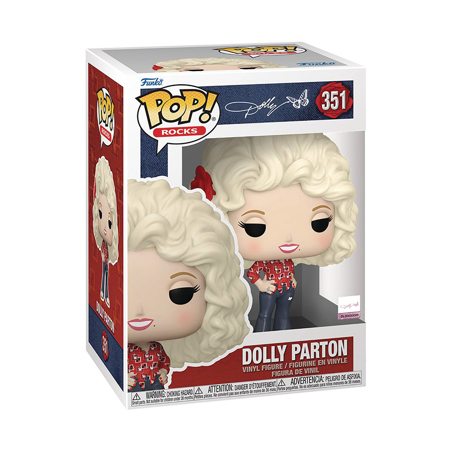 POP Rocks Dolly Parton (1977 Tour) Vinyl Figure