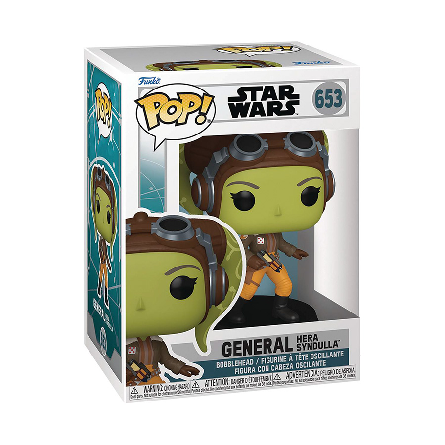 POP Star Wars Ahsoka General Hera Syndulla Vinyl Bobble Head