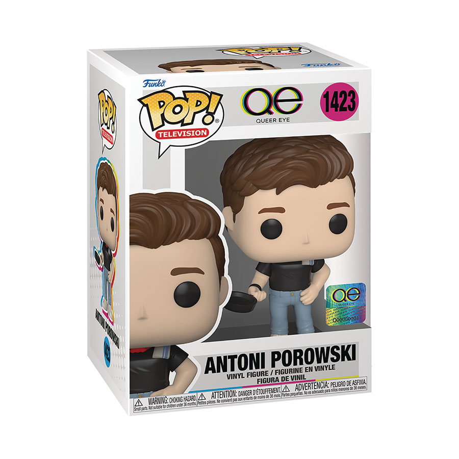 POP Television Queer Eye For The Straight Guy Antoni Porowski Vinyl Figure