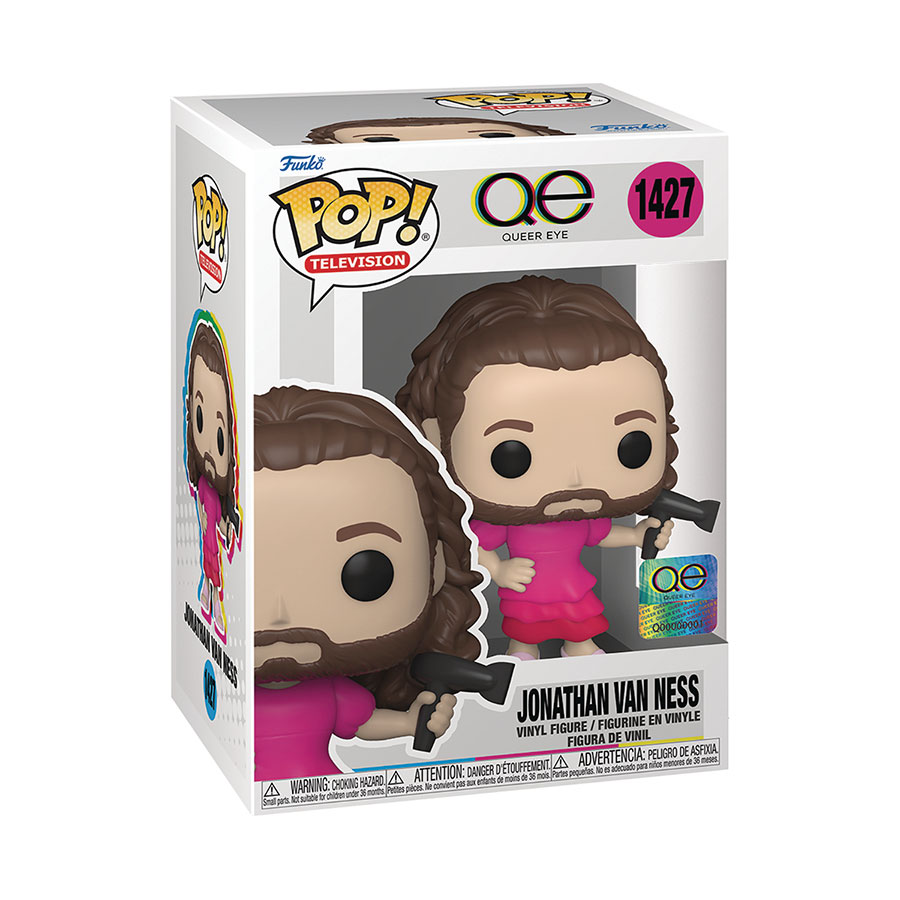 POP Television Queer Eye For The Straight Guy Jonathan Van Ness Vinyl Figure