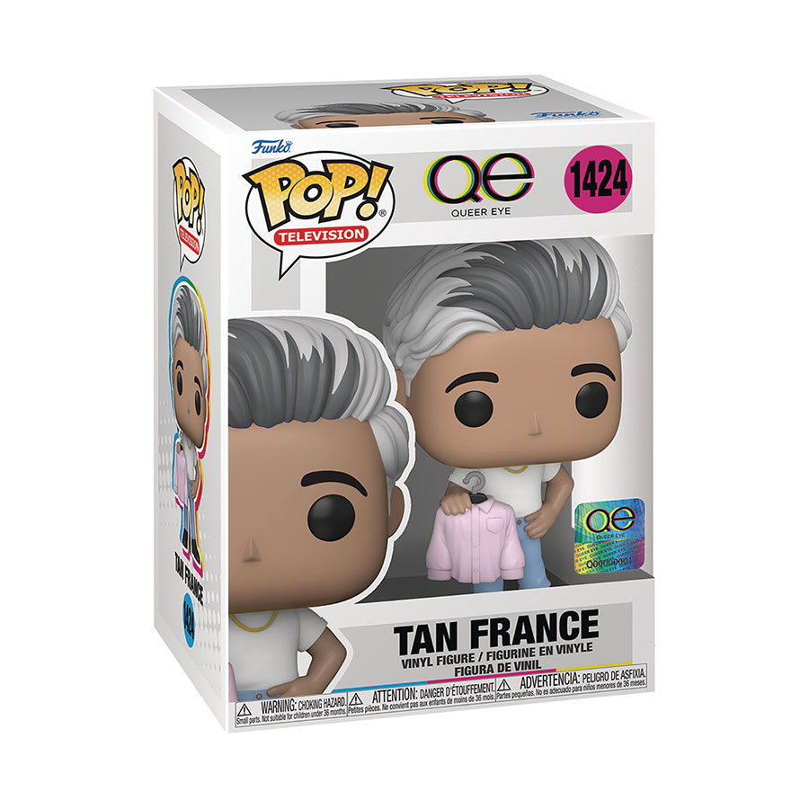 POP Television Queer Eye For The Straight Guy Tan France Vinyl Figure