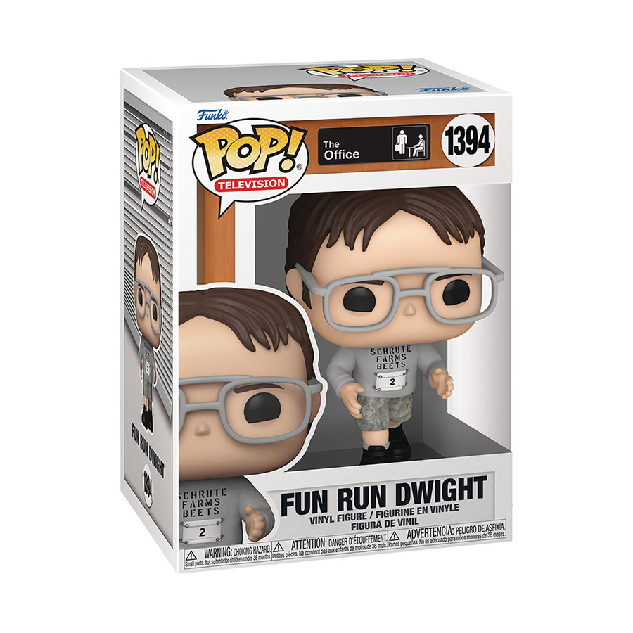 POP Television The Office Fun Run Dwight Vinyl Figure