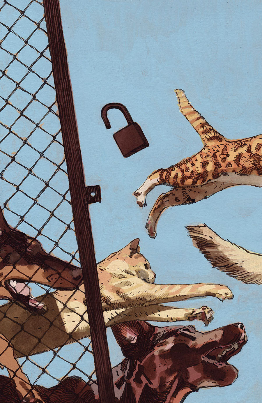 Animal Pound #1 Cover C Incentive Gabriel H Walta Variant Cover