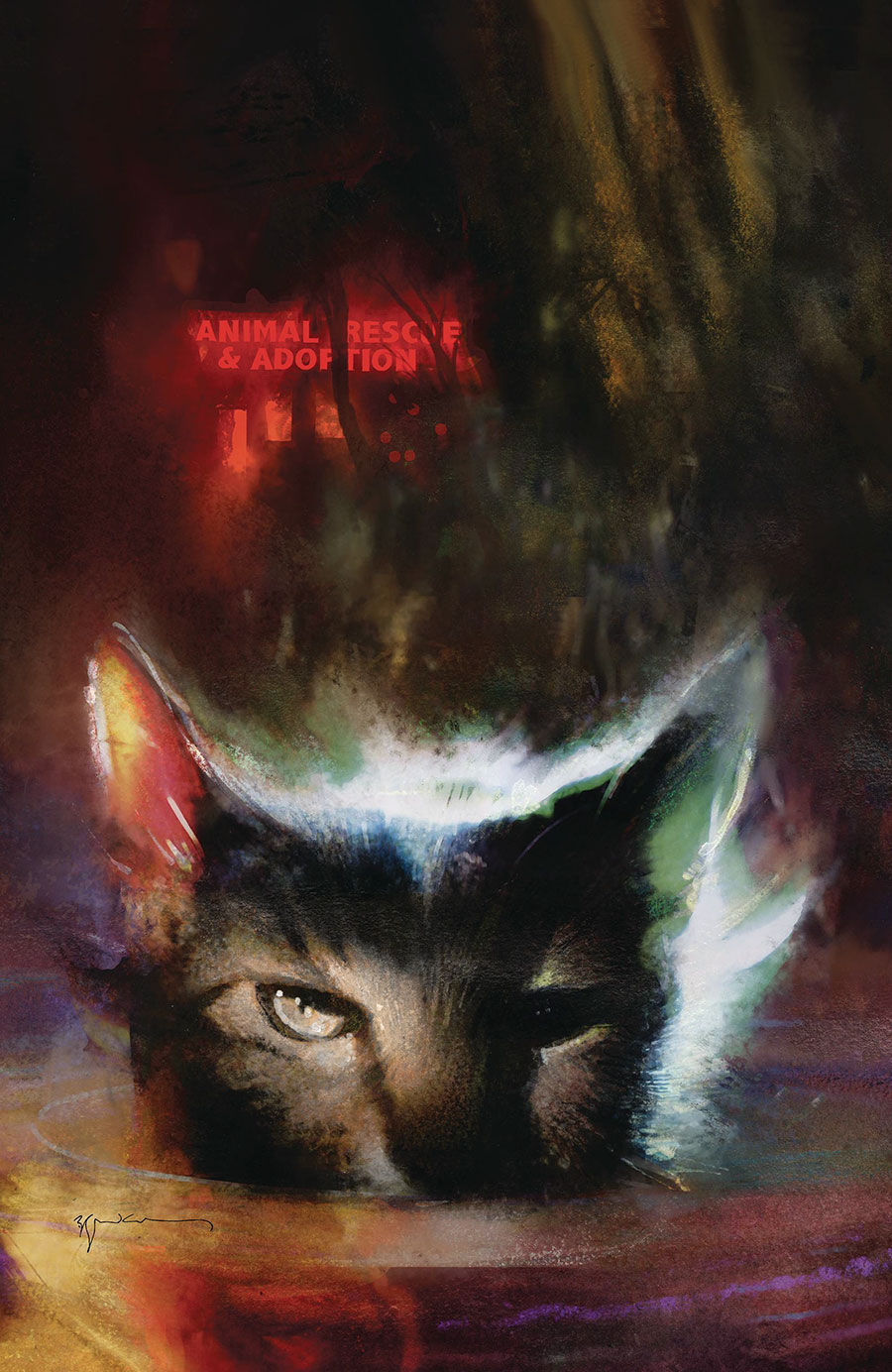 Animal Pound #1 Cover D Incentive Bill Sienkiewicz Variant Cover