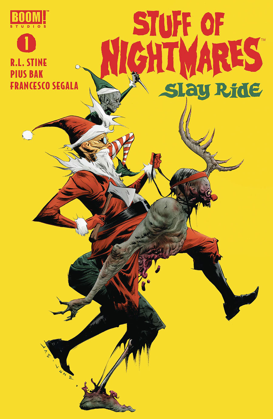 Stuff Of Nightmares Slay Ride #1 (One Shot) Cover F Incentive Jae Lee & June Chung Variant Cover