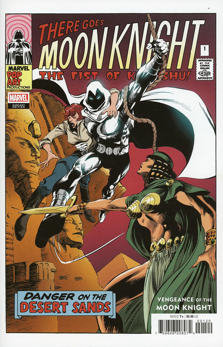 Vengeance Of The Moon Knight Vol 2 #1 Cover J Incentive Gene Colan Hidden Gem Variant Cover