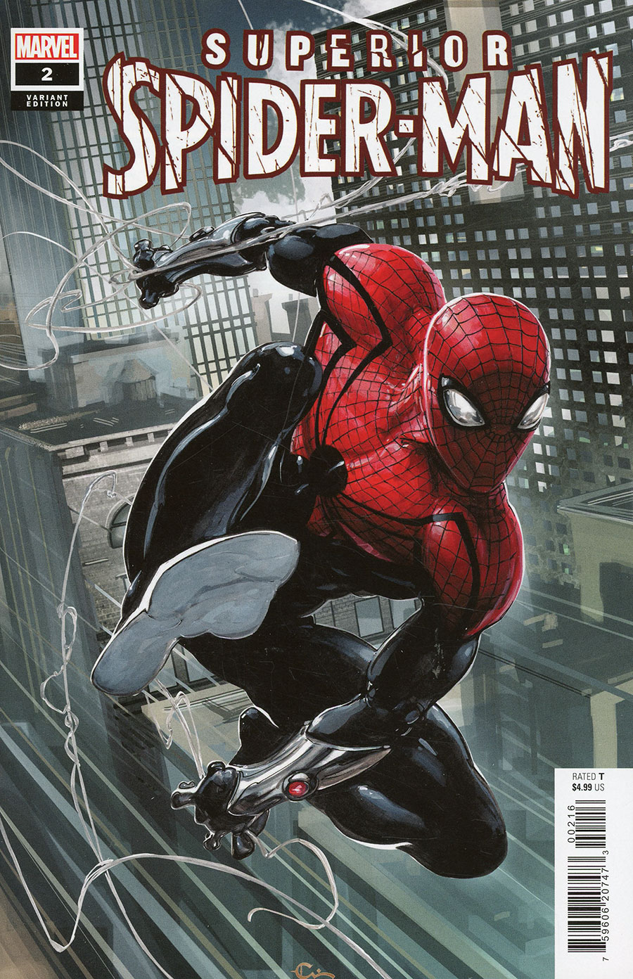 Superior Spider-Man Vol 3 #2 Cover D Incentive Clayton Crain Variant Cover