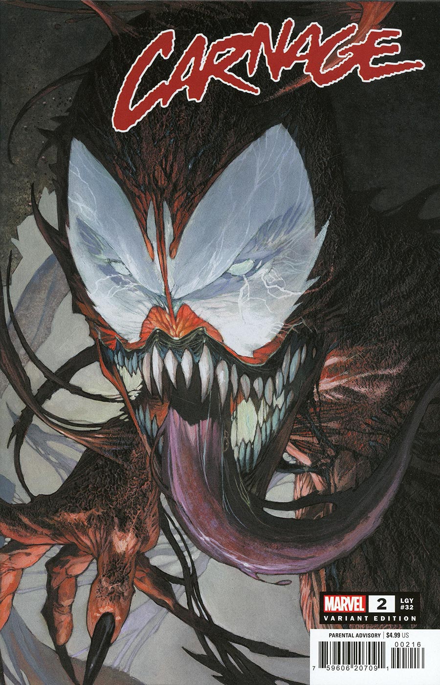 Carnage Vol 4 #2 Cover C Incentive Simone Bianchi Variant Cover
