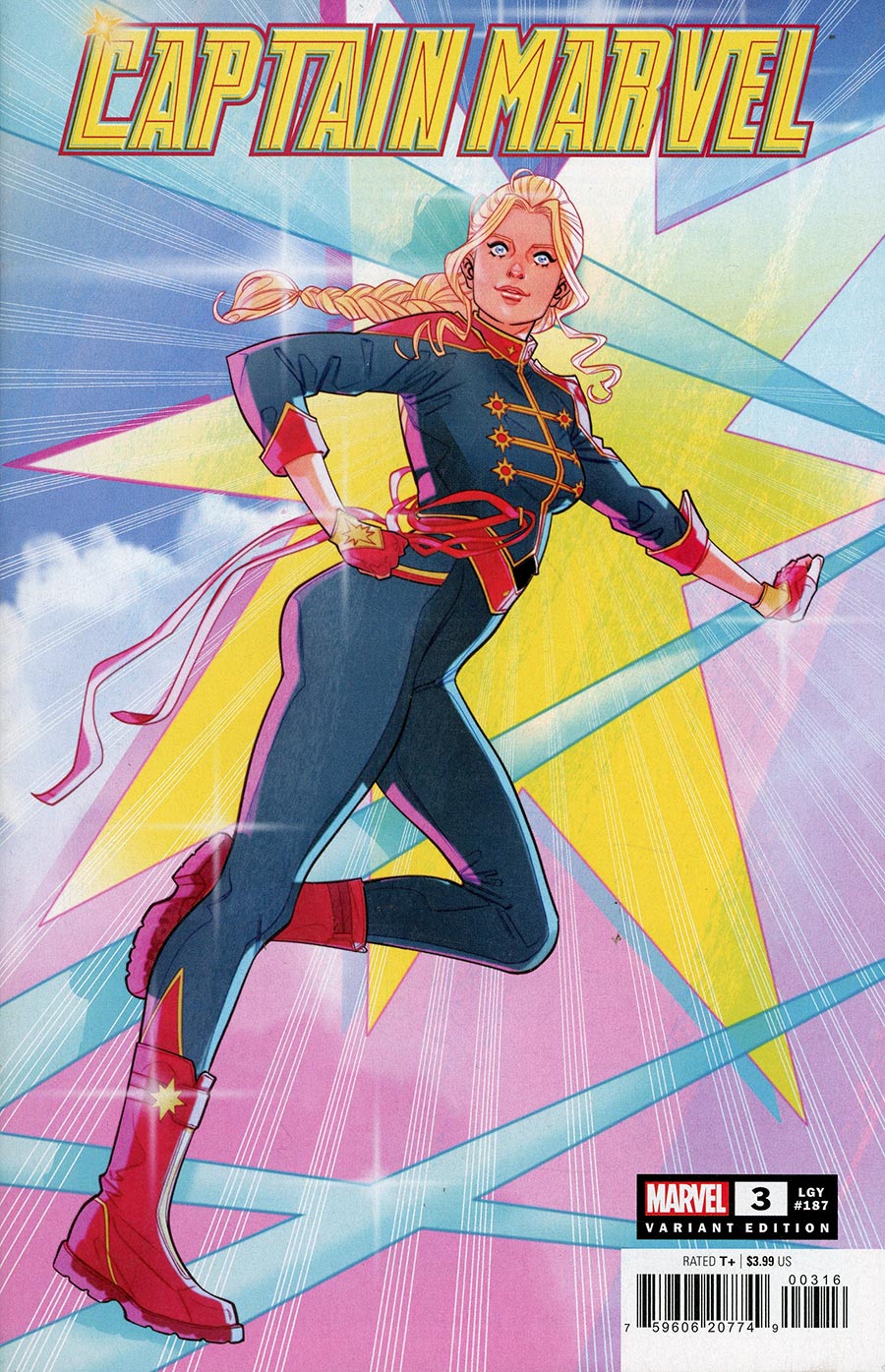 Captain Marvel Vol 10 #3 Cover D Incentive Marguerite Sauvage Variant Cover