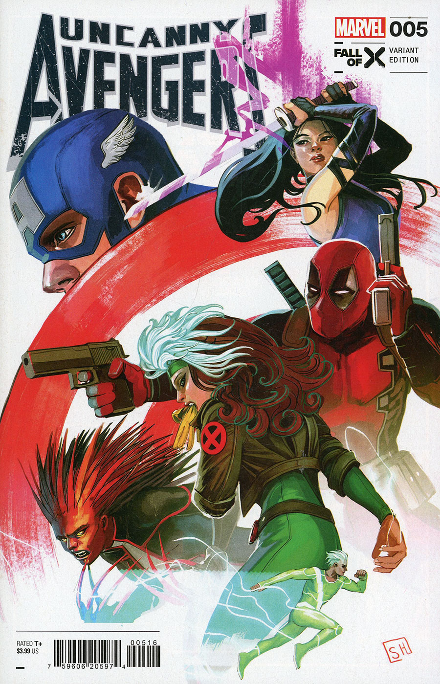 Uncanny Avengers Vol 4 #5 Cover C Incentive Stephanie Hans Variant Cover (Fall Of X Tie-In)