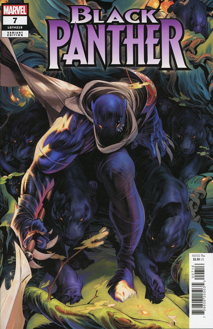 Black Panther Vol 9 #7 Cover C Incentive Alexander Lozano Variant Cover