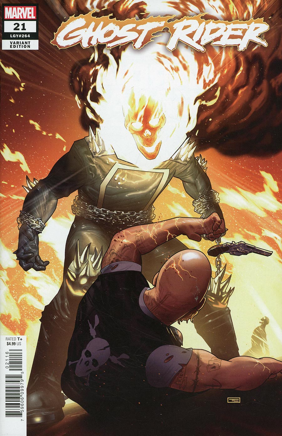 Ghost Rider Vol 9 #21 Cover D Incentive Taurin Clarke Variant Cover