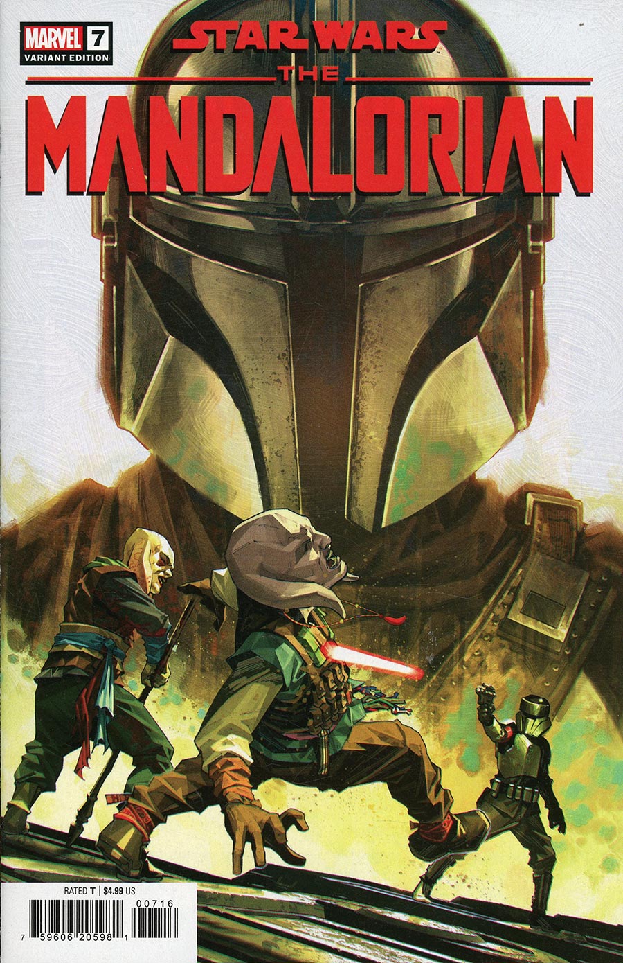 Star Wars The Mandalorian Season 2 #7 Cover D Incentive Kael Ngu Variant Cover