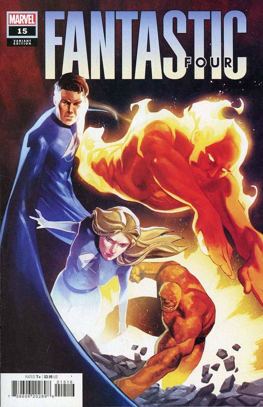 Fantastic Four Vol 7 #15 Cover C Incentive Francesco Mobili Variant Cover