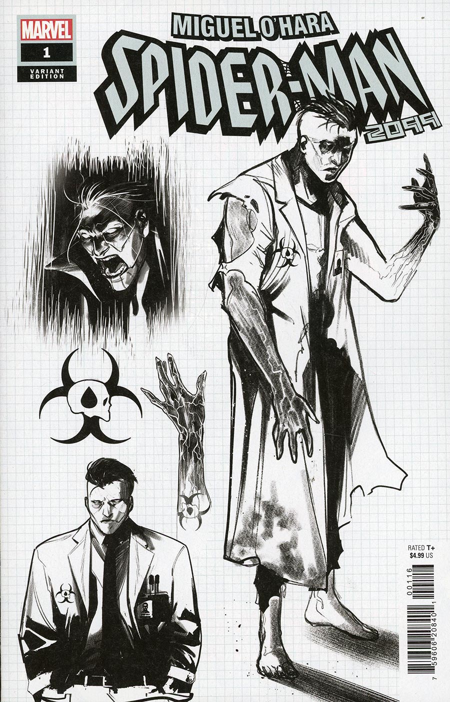 Miguel Ohara Spider-Man 2099 #1 Cover D Incentive Alessandro Cappuccio Design Variant Cover