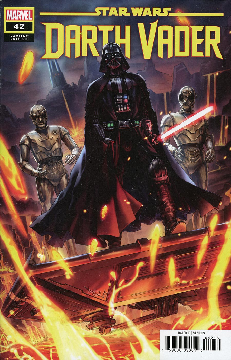 Star Wars Darth Vader #42 Cover D Incentive Alan Quah Variant Cover