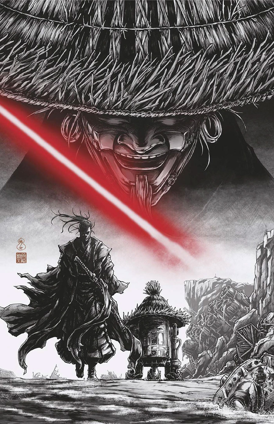 Star Wars Visions Takashi Okazaki #1 (One Shot) Cover E Incentive Takashi Okazaki Virgin Cover