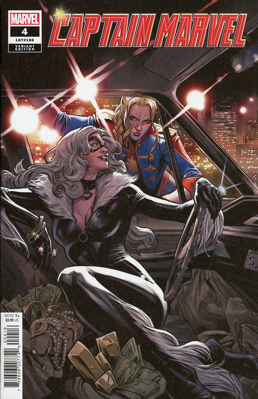 Captain Marvel Vol 10 #4 Cover C Incentive Carmen Carnero Variant Cover