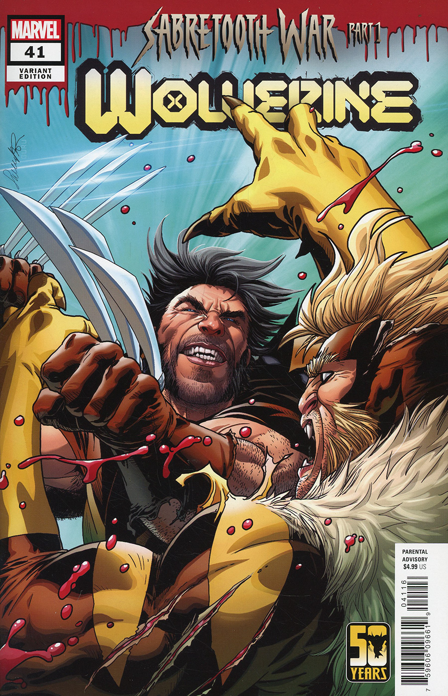 Wolverine Vol 7 #41 Cover E Incentive Salvador Larroca Variant Cover