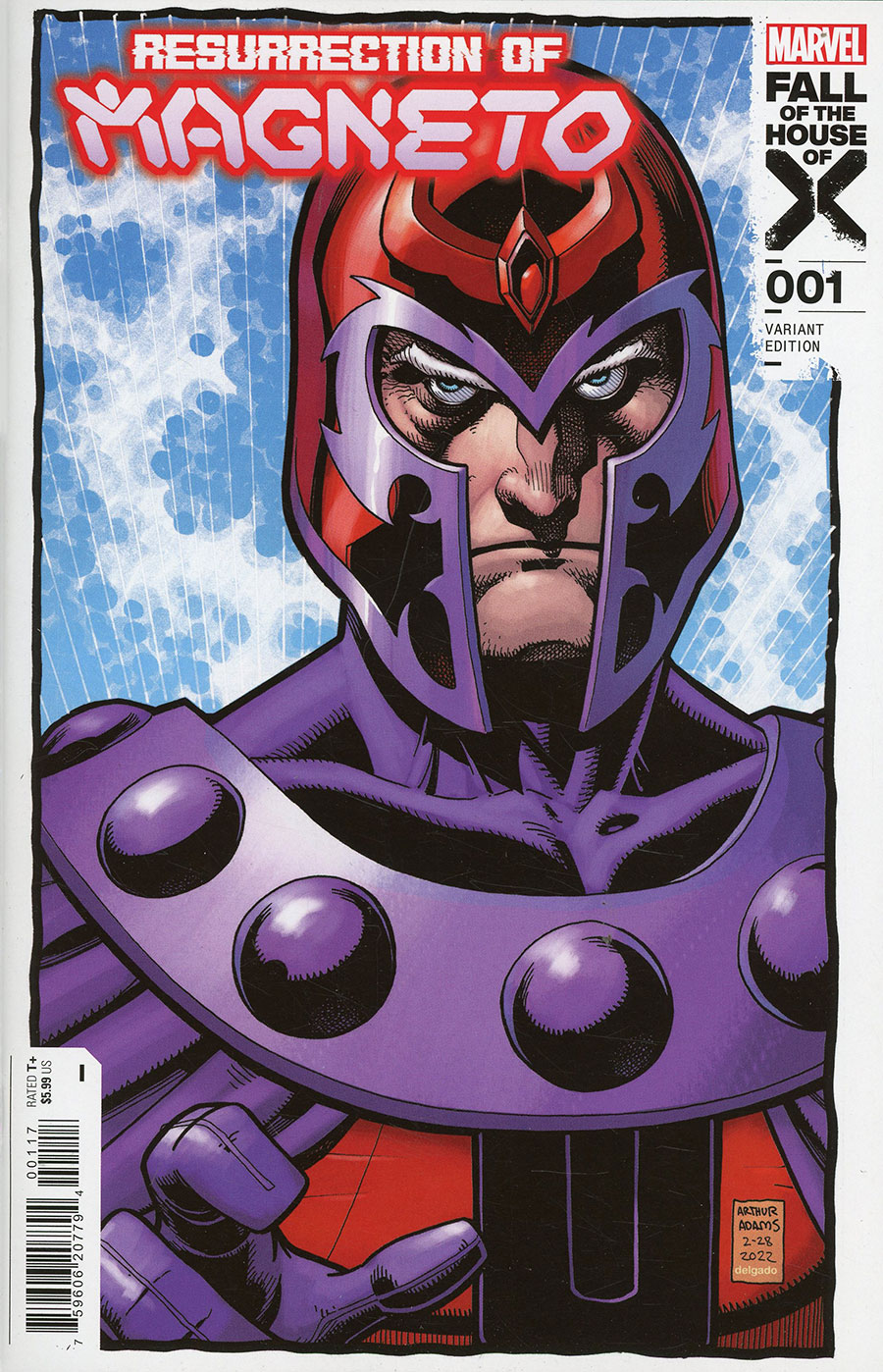 Resurrection Of Magneto #1 Cover F Incentive Arthur Adams Variant Cover