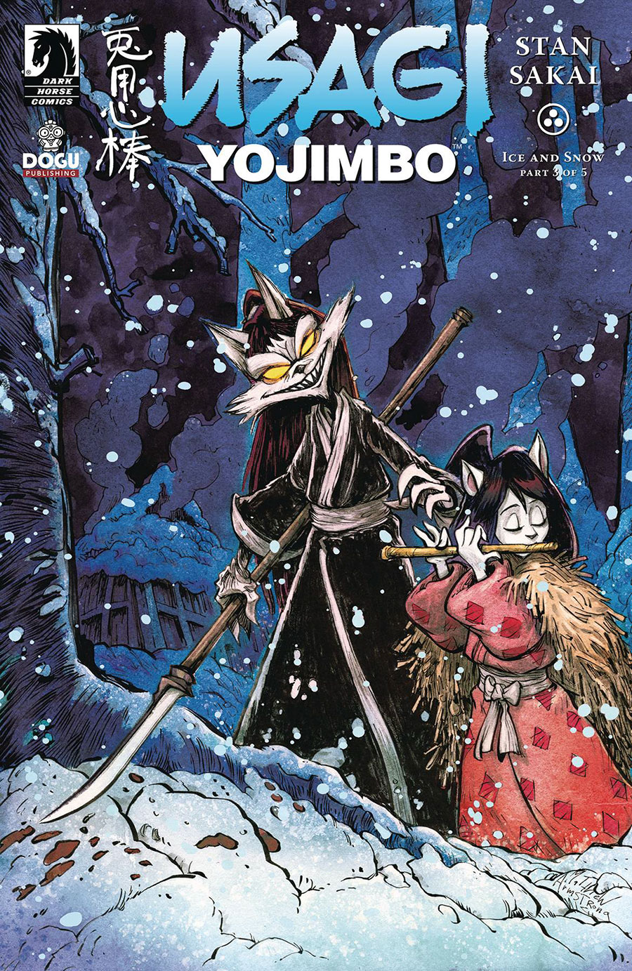 Usagi Yojimbo Ice & Snow #3 Cover C Incentive Matthew Armstrong Variant Cover