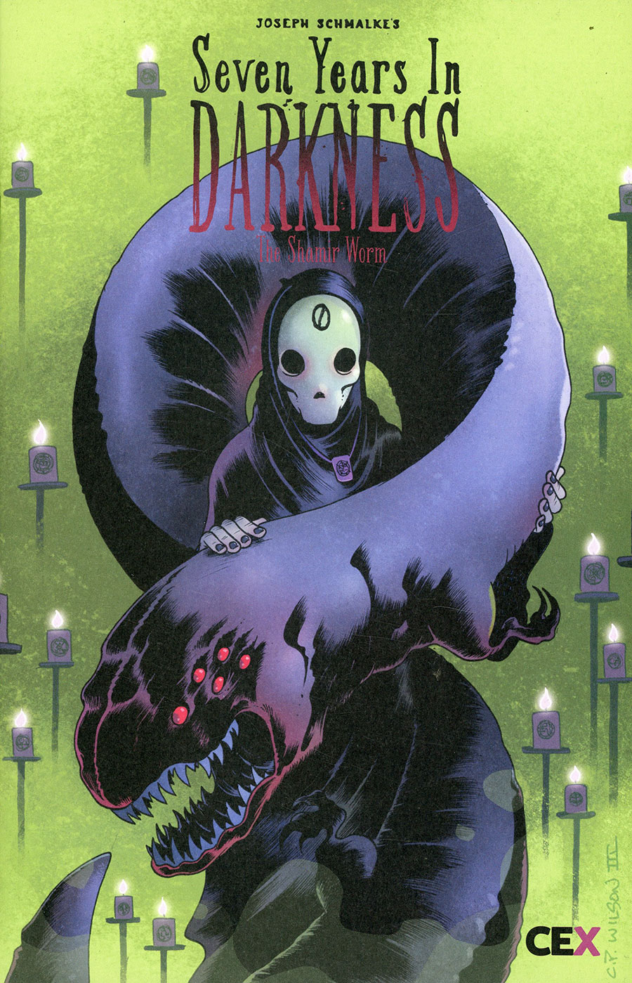 Seven Years In Darkness Shamir Worm #1 (One Shot) Cover C Incentive Charles Paul Wilson Variant Cover