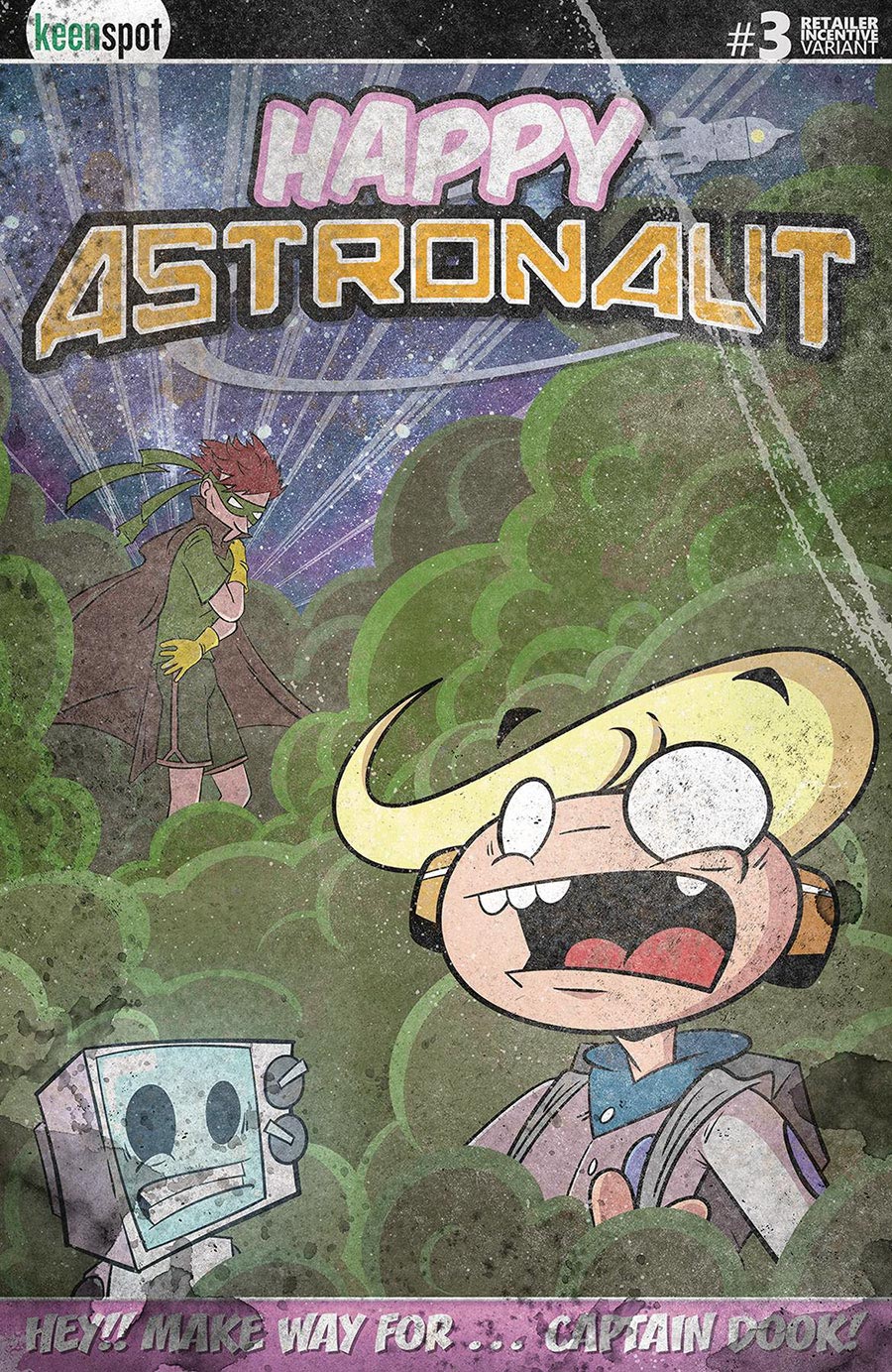 Happy Astronaut #3 Cover C Incentive Matt Rodgers Weathered Cover