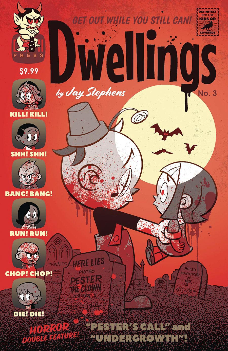 Dwellings #3 Cover C Incentive Jay Stephens Bloody Cover
