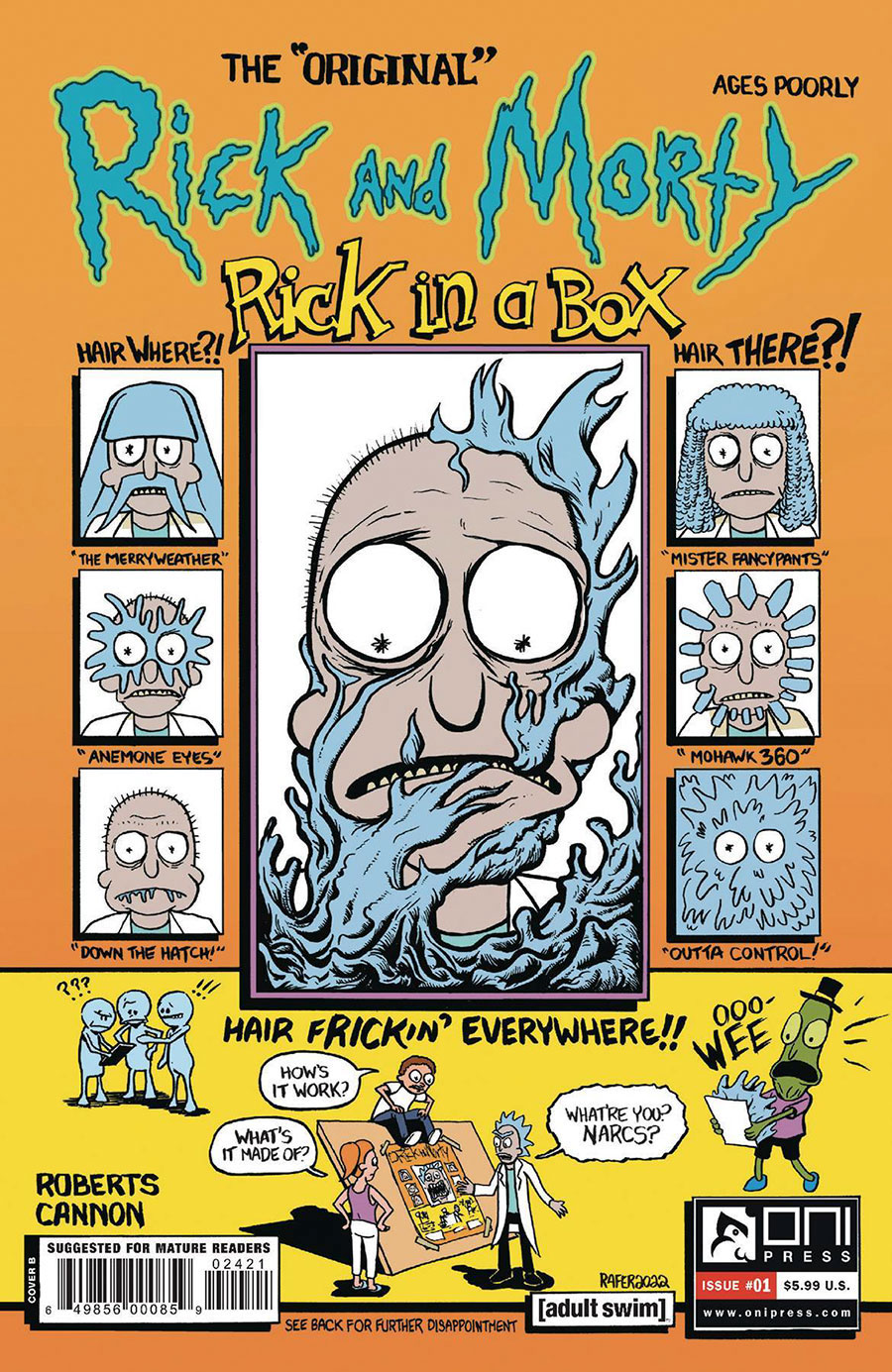 Rick And Morty Presents Rick In A Box #1 (One Shot) Cover C Incentive Rafer Roberts Variant Cover