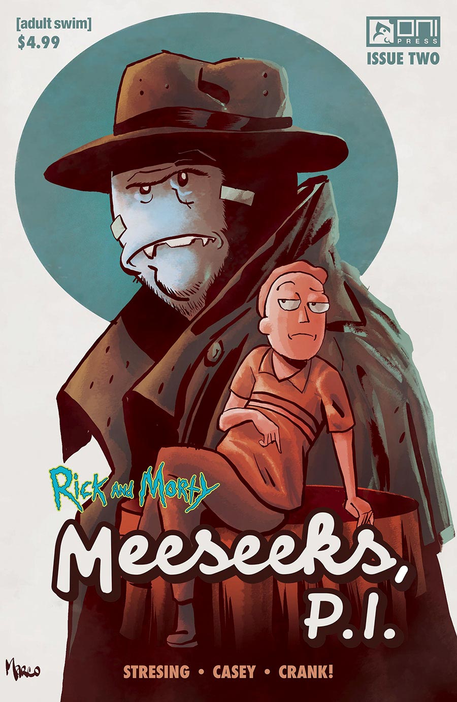 Rick And Morty Meeseeks PI #2 Cover C Incentive Marco Finnegan & Fred C Stresing Homage Variant Cover